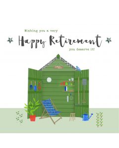 Wishing you a very Happy Retirement, you deserve it card