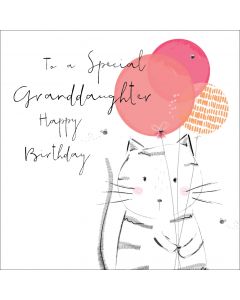 To a special Granddaughter, Happy Birthday