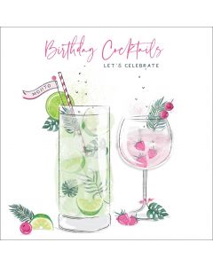 Birthday Cocktails, Let's Celebrate